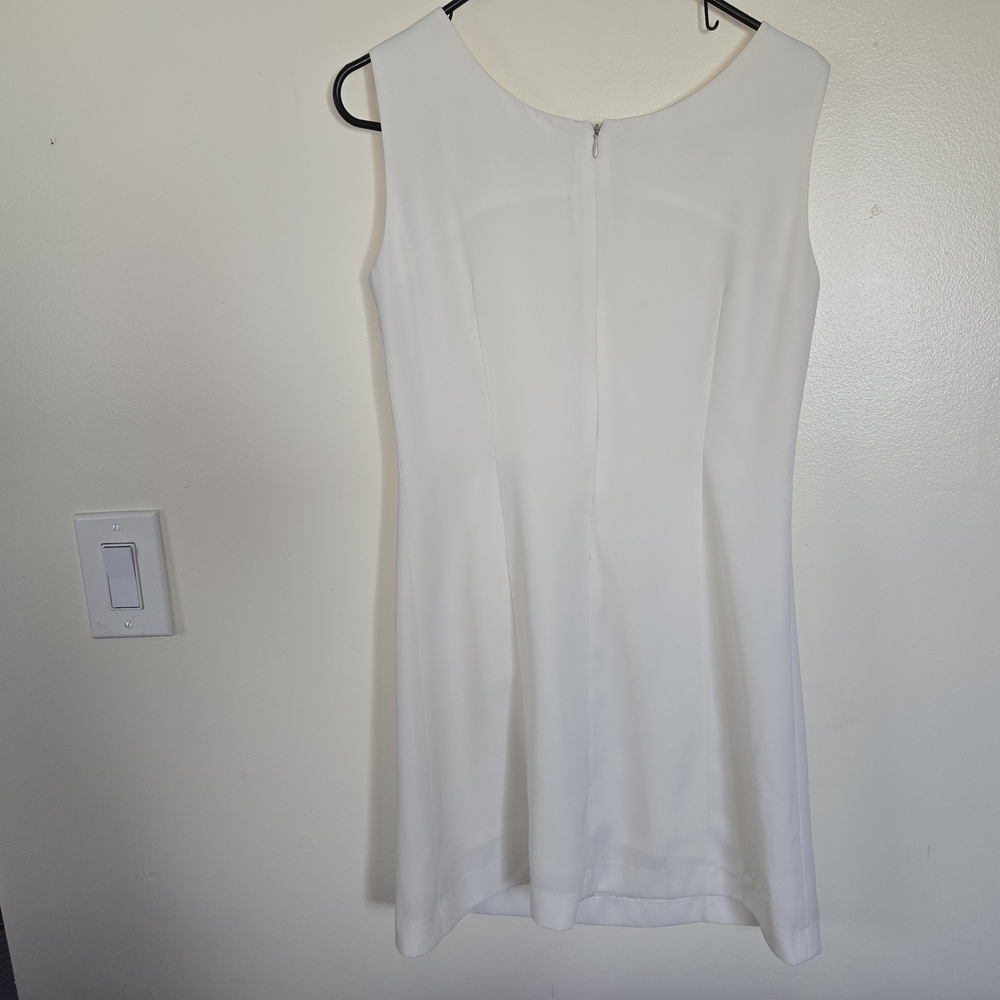 KáSu Cream Sleeveless Mini Dress Size S - Picture 2 of 6